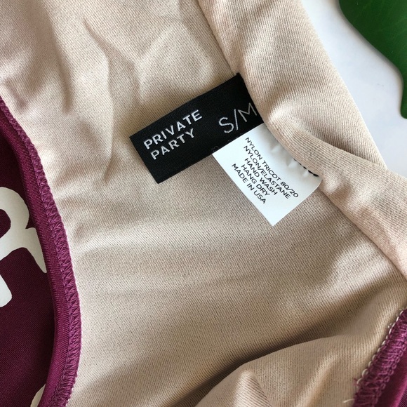 Private Party Current Mood One Piece Swim Suit - Picture 7 of 7